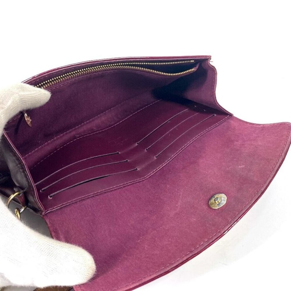 LOUIS VUITTON M93571 MonogramVernis Sunset Bluebird 3WAY Clutch Bag Shoulder Bag - Picture 10 of 13